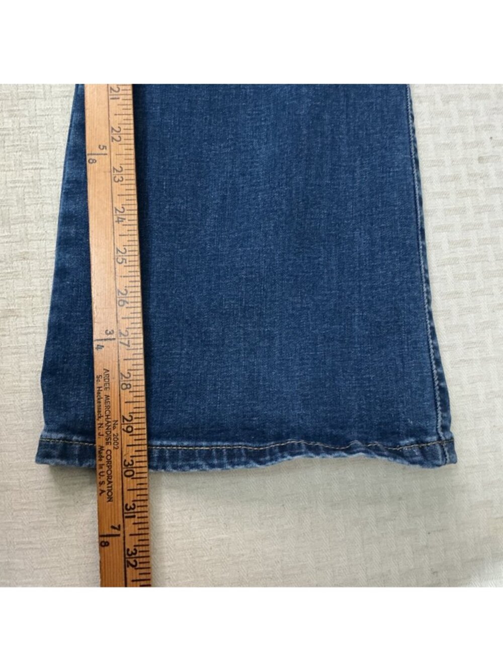 Torrid Womens Size 16R Blue Trio Fit Slim Bootcut Jeans Limitless Stretch Denim - Picture 9 of 9